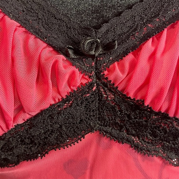 Y2K Vintage Urban Outfitters Floral Midi Babydoll Slip Dress Size Medium - Picture 4 of 10